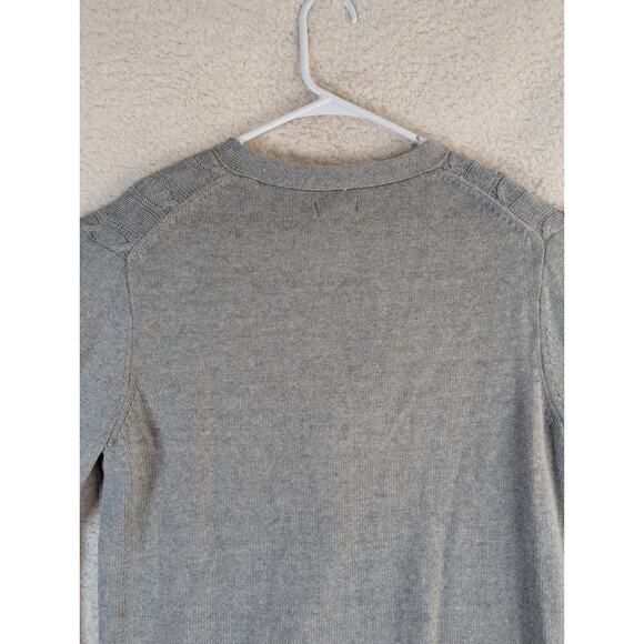 NEW Croft & Barrow Cardigan Mens Large Gray Signature Sweater Grandpa - Picture 14 of 16